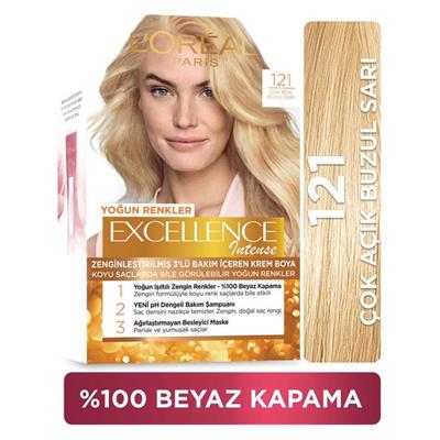 EXCELLENCE SAÇ BOYASI 121 E.LIGHT COOL BLOND