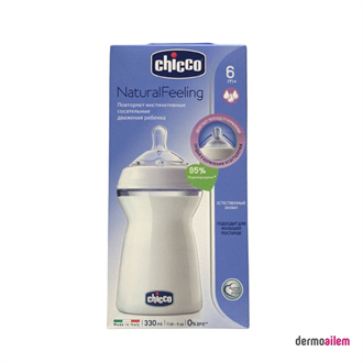 Chicco NaturalFeeling Biberon 6 Ay+ 330 ML