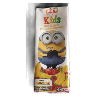 MEYSU KIDS MINIONS 200ml ELMA-MUZ-ÇILEK