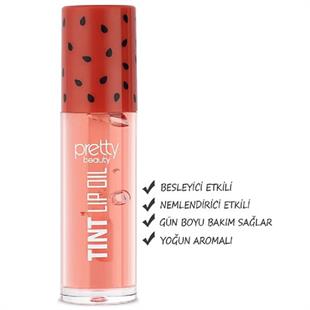 Pretty Beauty Lip Oil Çilek Kokulu