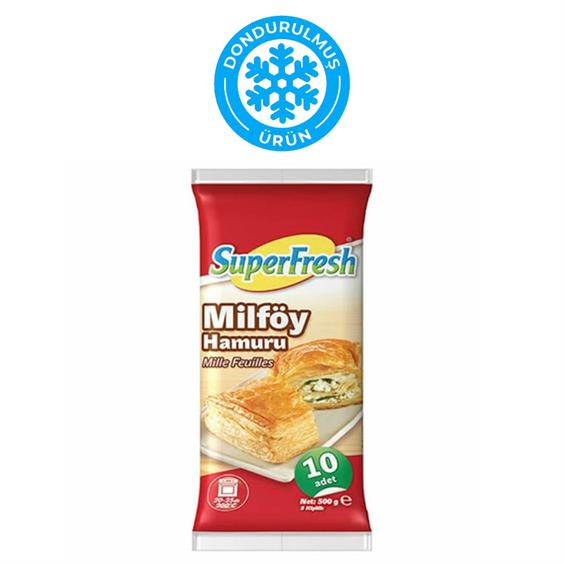 Süperfresh Milföy Hamuru 500 gr