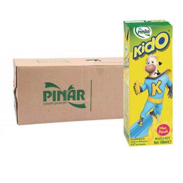 Pınar Kido Muzlu Süt 180 Ml x 27 Adet