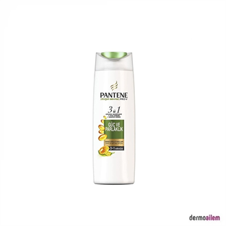 Pantene 3'ü1 Arada Doğal Sentez Güç ve Parlaklık Şampuan 470 ml