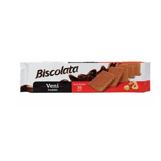 Biscolata Veni Fındıklı Gofret 110 gr