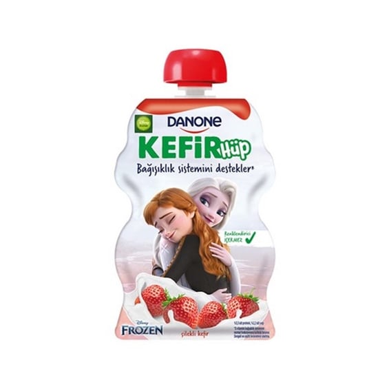 Danone Çilekli Kefir Hüp 70 gr