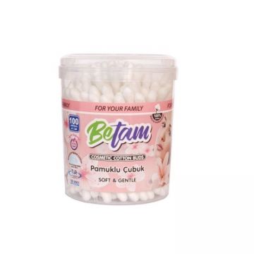 Cotton Soft Pamuk Kulak Temizleme Pamuğu 100 Adet Kulak Çubuğu