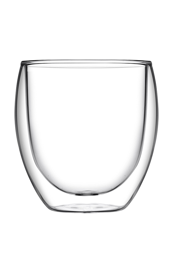 Paşabahçe Borosilikat Çift Cidarlı Cam Kupa 300 cc