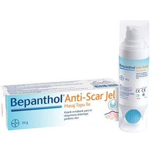 Bepanthol Anti Scar Jel 20 gr (Yara Karşıtı Masaj Topu ile)