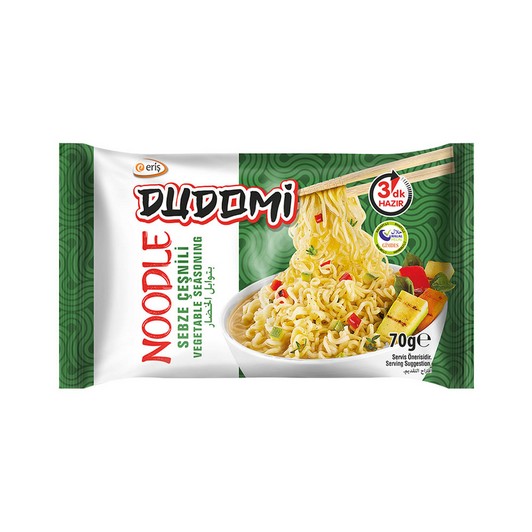 DUDOMİ NOODLE 70 GR SEBZE ÇEŞNİLİ