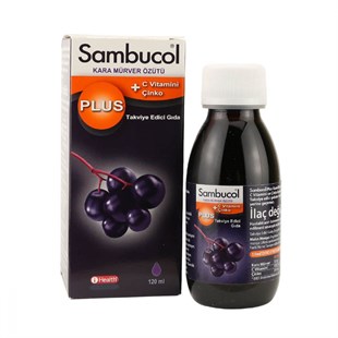 Sambucol Plus Şekersiz Takviye Edici Gıda 120 ml