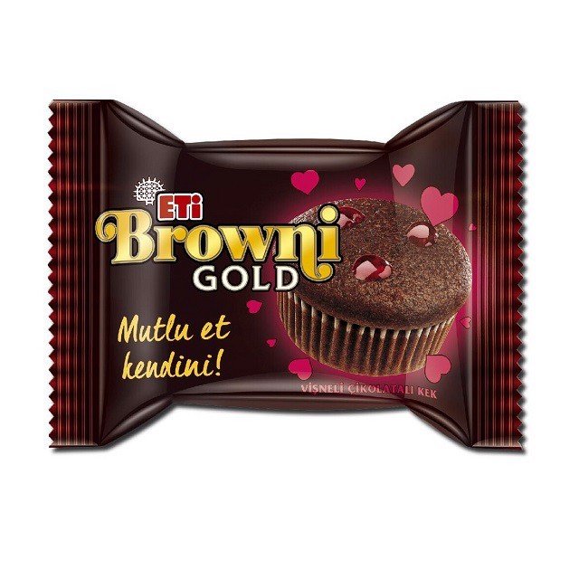 Eti Brownie Gold Vişneli Kek 45 gr