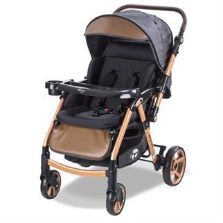 Babycare BC500 Gold Siyah Combo Maxi Pro Bebek Arabası