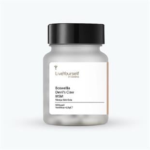 Live Yourself Boswellia Devil's Claw MSM 60 Kapsül