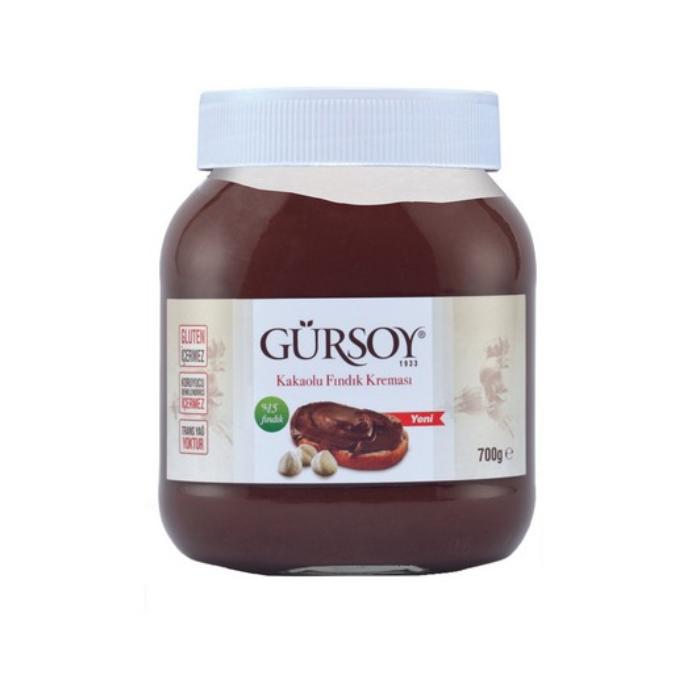 Gürsoy Kakaolu Fındık Kreması 700 gr Cam