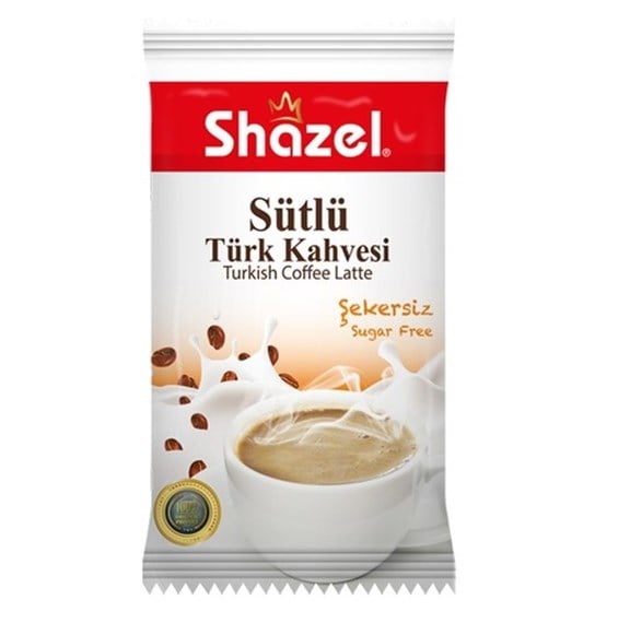 Shazel Sütlü Türk Kahvesi Sade 9 gr