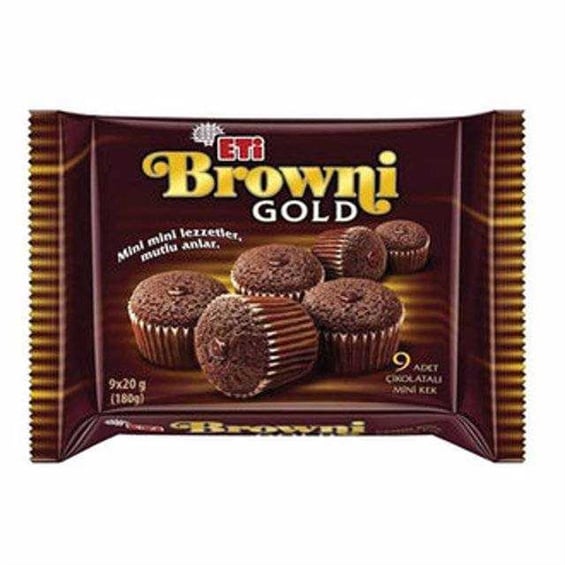 Eti Browni Gold Kakao Soslu  Mini Kek 180 gr