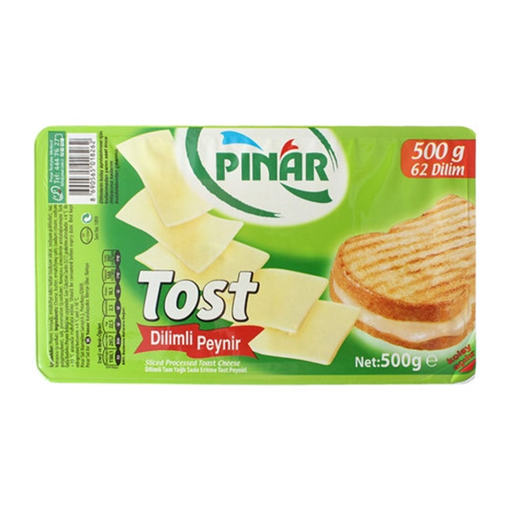 Pınar Dilimli Tost Peyniri 500 gr
