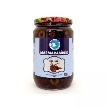 MARMARABIRLIK 350g DILIMLI SIYAH ZEYTIN