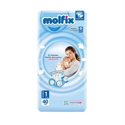 Molfix Jumbo Bebek Bezi Yeni Doğan 40lı