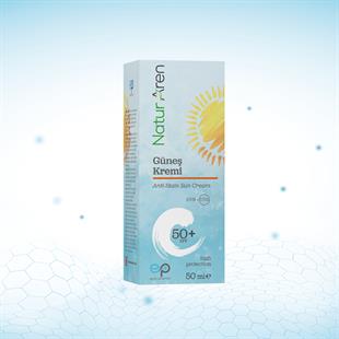 Naturaren Anti-Stain Su Bazlı Güneş Kremi SPF50 50 ml