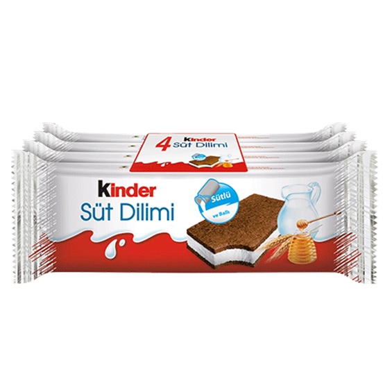 Kinder Süt Dilimi 4'lü 28 gr
