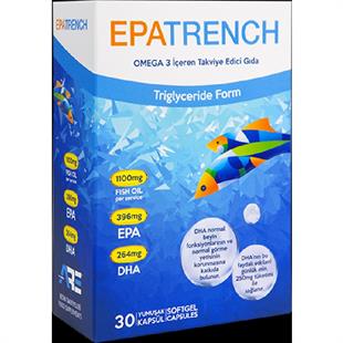 Remolent Epatrench Omega 3 Balık Yağı 30 Tablet