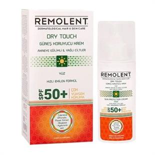 Remolent Dry Touch Güneş Koruyucu Krem SPF50+ 50ml
