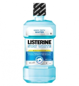 Listerine Total Care Stay White Serinletici Nane 500 ml