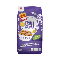 Hello Bio Meyveli Ring Tam Tahıllı Gevrek 550 G