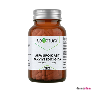 VeNatura Alfa Lipoik Asit Takviye Edici Gıda 90 Kapsül