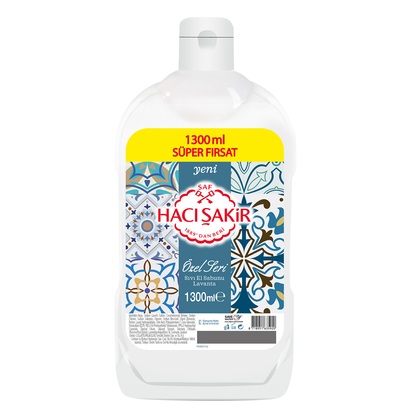 Hacı Şakir Sıvı Sabun Özel Seri Lavanta 1300 ml