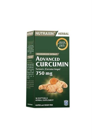 Nutraxin Advanced Curcumin 750 mg 30 Softgel