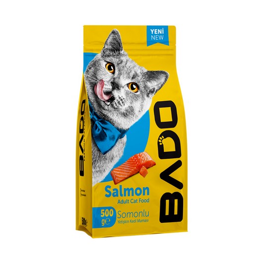 Bado Yetişkin Kedi Maması Somonlu 500gr