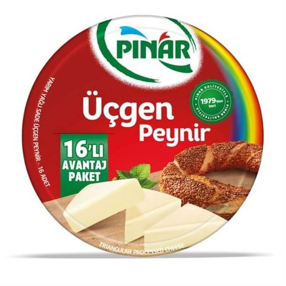 Pınar Üçgen Peynir 16'lı Avantaj Paket 200 gr
