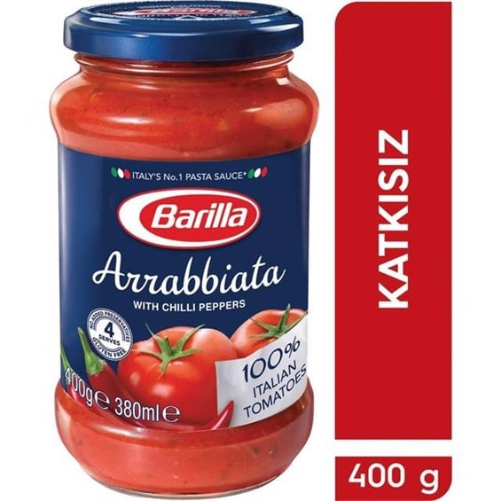 Barilla Sos Acılı Domates Arrabbiata 400 gr