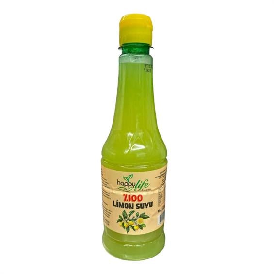 Happy Life %100 Limon Suyu 500 ml