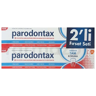 Parodontax Ferahlık Tam Koruma Diş Macunu 50 ml + 50 ml