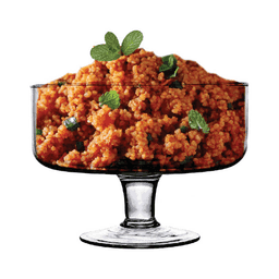 Rayan Ayaklı Cam Meyvelik 19 Cm