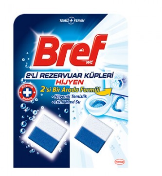 Bref Wc Temizleme Küpü Hijyen 2 x 50 gr