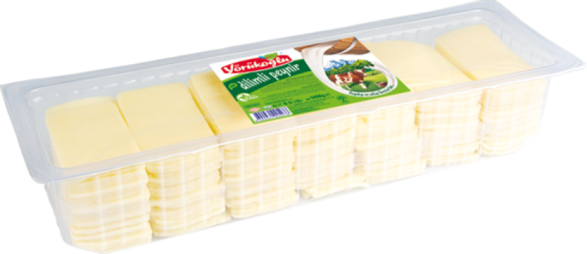 Yörükoğlu Dilimli Taze Kaşar Peyniri 1400 Gr