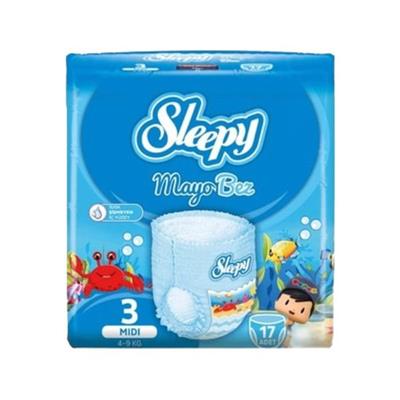SLEEPY MAYO KÜLOTLU BEZ 4-9 kg (3) MIDI 17 LI