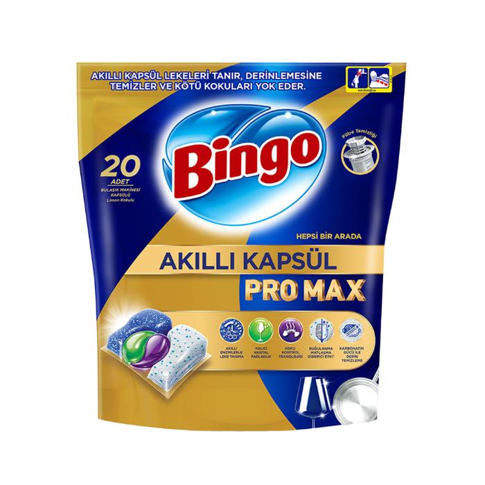Bingo Bulaşık Makine Kapsül Pro Max 20 Li