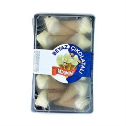 Akdo Dondurma Parmak Kornet 280 gr Beyaz Çikolata