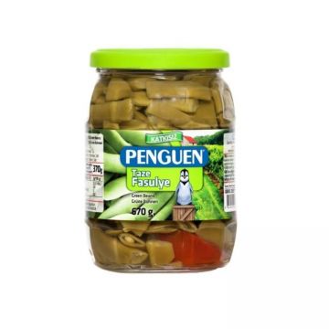 Penguen Taze Fasulye Konservesi 670g