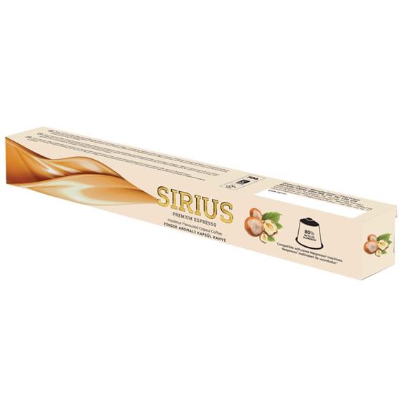 Sirius Premium Fındık Aromalı Kapsül Kahve 55 gr