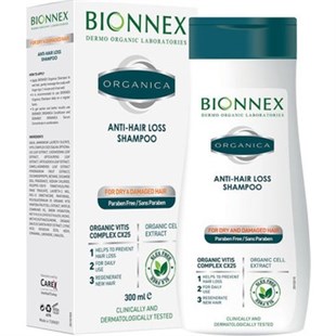 Bionnex Organica Saç Dökülmesine Karşı Şampuan 300 ml - Kuru & Yıpranmış Saçlar