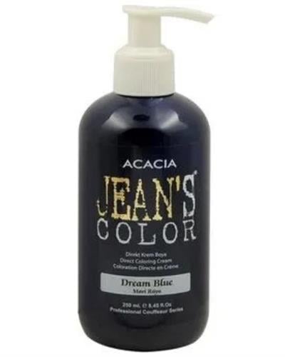 Acacia Jean's Color Amonyaksız Renkli Saç Boyası Mavi Rüya 250 ml . Dream Blue Hair Dye 8680114782850