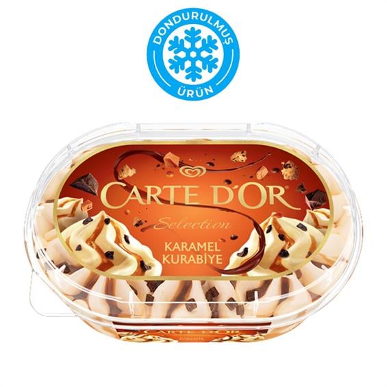 Algida Carte D'Or Selection Karamel Kurabiye 800 ml