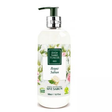 Eyüp Sabri Tuncer Doğal Zeytinyağlı Sıvı Sabun Beyaz Sabun 500 ml