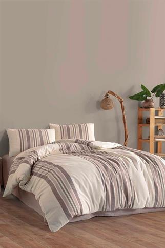 Elart Naturel Nevresimli Yatak Seti Style Çift Kişilik